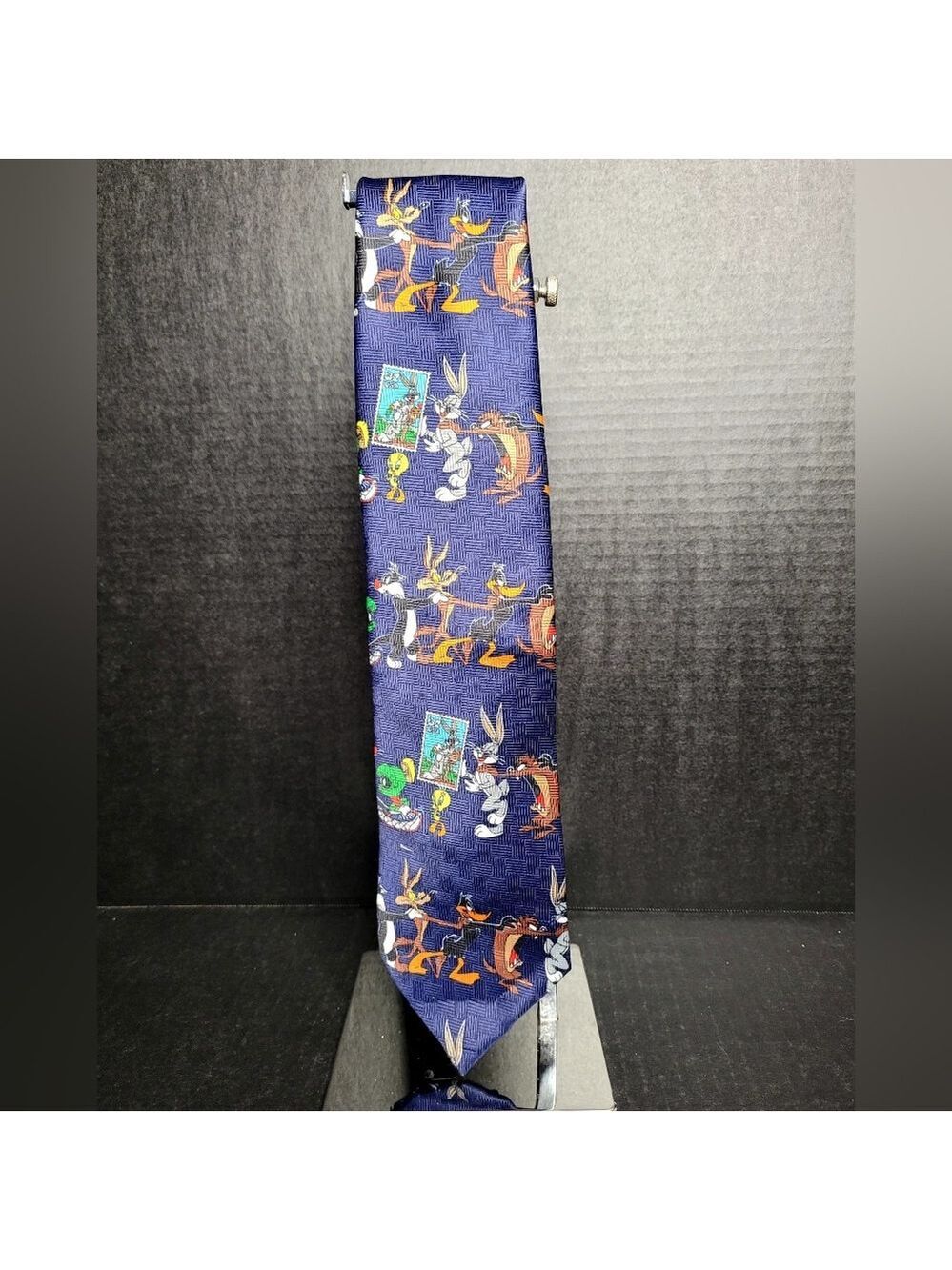 Looney Tunes Stamp Collection Men's Tie